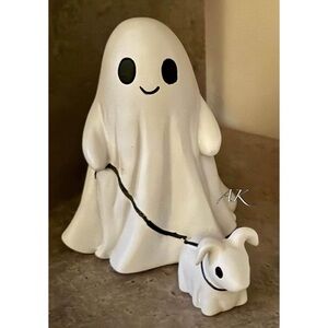 Goblin & Ghoul Ghost Walking Dog Statue